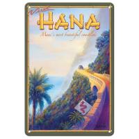 Carteles de hojalata de Metal de paisaje Vintage, decoración de pared para bares, hombre, cueva, cafetería, clubes, Hawaii, Holanda, Santorini, Venizia, Roma - details 22