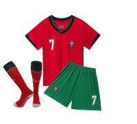 Camiseta de fútbol de Portugal local 24-25 No.7 para niños y adultos, tallas 14-3XL para adultos - details 6
