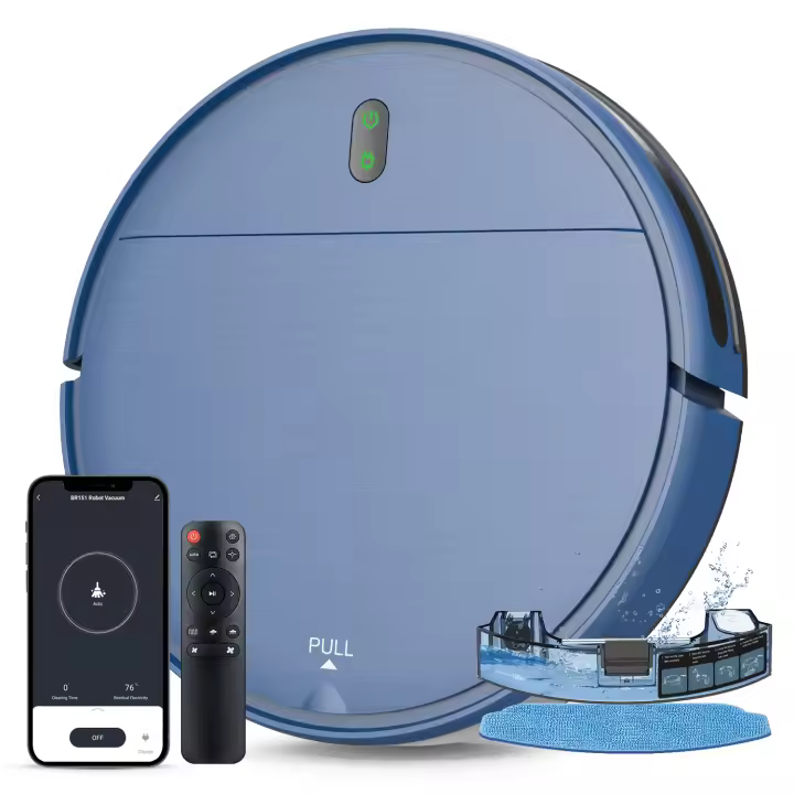 Nuevo Robot Aspirador Barredor Inteligente Limpieza Automática De Suelos Para Uso Doméstico - 1