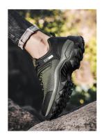 Zapatillas de deporte para hombre, zapatos de senderismo, botas de montaña al aire libre, fondo grueso, zapatos de Trekking con cordones, moda - details 5