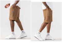 Ropa de trabajo de verano para hombre, pantalones cortos informales y de moda de pierna recta - details 10