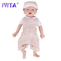 Muñeca de Bebé Recién Nacido de Silicona IVITA 14.96 pulgadas, 1.58kg, Pañuelo Incluido - details 19