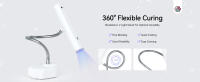 Lámpara de mano inalámbrica recargable con soporte magnético flexible, Mini secador de uñas LED, luz U V para Nails-9W - details 5