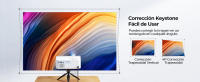 Proyector【Android TV】, Proyector 4K Soporte, 25000 Lúmen Proyector Bluetooth WiFi Full HD 1080P Nativo, TOPTRO Proyector Cine En Casa HDMI USB, Enfoque Eléctrico 4P Corrección, Zoom 50% con Trípode - details 4