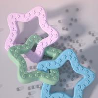 Juguetes para mascotas, dientes roedores, juguetes de TPR, anillo de tracción de estrellas, suministros para perros, juguetes, anillo doble, juego de juguetes auto-hi - details 16