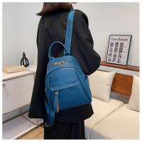 Bolso mujer 2025 nueva mochila de cuero suave para mujer, mochila pequeña de viaje literario de moda bolso de mujer - details 27