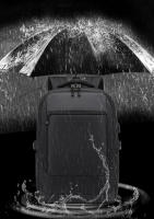 Mochila para ordenador portátil duradera Universal Mochara, mochila de negocios de alta capacidad, ordenador portátil de 15,6 pulgadas, bolsa impermeable con carga USB, - details 3