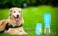 Botella de Agua Portátil para Mascotas al Aire Libre Taza de Agua Plegable para Perros y Gatos - details 2