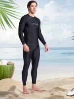 Traje de Buceo de Alta Elasticidad para Hombres, Banfei, Conjunto de Manga Larga y Pantalones para Natación, Snorkel y Surf - details 2