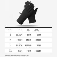 Guantes de invierno cálidos multifunción, manoplas deportivas antideslizantes ultraligeras, manoplas térmicas de dedo completo para conducción al aire libre, hombres y mujeres - details 0