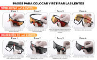 SCVCN-gafas de sol polarizadas para hombre y mujer, lentes para ciclismo de montaña, UV400 - details 3