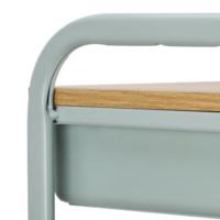 Carrito de Cocina de 3 Niveles Multiuso de Metal con Mesa y Cajón Ideal para Oficina, Baño, Sala - details 8
