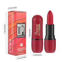 Bsimone Bullet Lipstick Sweetheart Matte Taza antiadherente No se desvanece Lápiz labial - details 1