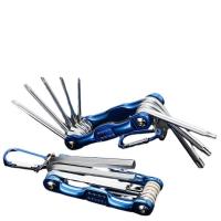 Llave hexagonal plegable portátil con mango de Metal, destornillador, juego de llaves Allen plegables, herramienta de extracción, llave Hexagonal Torx 8 en 1 - details 12