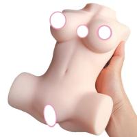 Muñeca femenina de imitación carnosa, masturbador masculino, pegamento suave realista, se puede reutilizar, productos sexuales para adultos con trasero grande - details 4