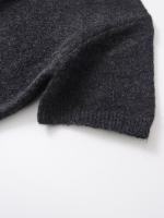 Mini vestidos de punto suave de manga corta con cuello redondo para mujer Vestidos casuales - details 6
