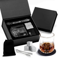 día del padre,Juego de vino de piedra de vino helado Caja de regalo de copa de vino de copa de whisky - details 1