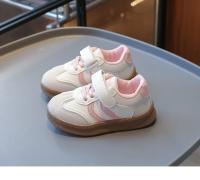 Zapatos deportivos transpirables para niños y niñas, zapatos informales a la moda, suela gruesa, primavera y otoño, nuevos zapatos planos con gancho y bucle, 2024 - details 5
