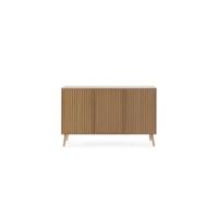 Mueble TV Lluvia 3 Puertas Color Roble, 130 cm (Ancho) 40 cm (Profundidad) 45 cm (Altura) - details 9