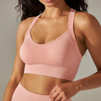 Hamidou-Top Sexy para mujer, sujetadores deportivos para Yoga, Fitness, belleza, espalda elástica, transpirable, ropa interior femenina, Tops - details 13