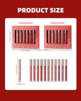 Mate-Lápiz Labial Líquido de 6 piezas, juego de Regalo, Impermeable, Antiadherente, Brillo de Labios - details 13