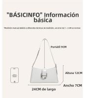 Commuter Underarm Bolso para mujer Bolso de piel de vaca de hombro de moda versátil Bolso bandolera - details 6