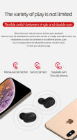 A6S-auriculares inalámbricos TWS, audífonos Mini estéreo de música, sonido HIFI, cancelación de ruido, Bluetooth con micrófono, Auriculares deportivos para juegos - details 2