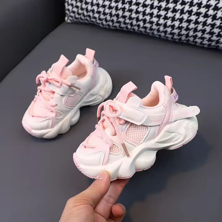 Nuevos zapatos deportivos para niños, zapatos antideslizantes de suela blanda para niños pequeños - 1