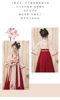 Disfraz súper inmortal para niñas Hanfu chino Tang, vestido de elemento Han, primavera y otoño, verano antiguo para niñas pequeñas - details 1