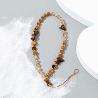 Cadena de grava para teléfono móvil, cuerda antipérdida, cadena de cuentas con letras, correa para teléfono móvil, cordón de cuentas de piedra de cristal, cordón para teléfono móvil - details 18