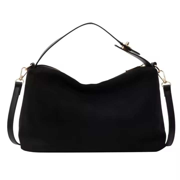 Glovento - Bolso Tote Vintage Piel Gamuza Mate, Bandolera Bajo Brazo Multiway 2024, Diseño Exclusivo Invierno - 1
