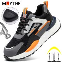 Zapatos De Seguridad Indestructibles Para Hombres Mocasines De Trabajo Botas De Seguridad Ligeras Antipinchazos Punta De Acero Zapatos De Trabajo - details 2