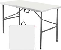 Mesa de picnic al aire libre plegable portátil para fiesta, camping, mango - details 12