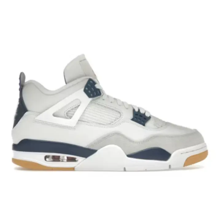 Zapatillas de correr para hombre 4 4s, zapatillas de baloncesto azul marino, zapatillas de baloncesto, zapatillas para caminar y senderismo, zapatillas de deporte Unisex para mujer - 1