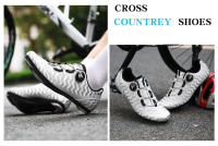 Zapatillas de ciclismo Unisex, zapatos MTB con tacos para hombre, bicicleta de cross de carretera, zapatillas planas de carreras para mujer, zapatos Spd para bicicleta de montaña, Zapatillas Mtb - details 17