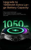 VALDUS 2025 nuevo GT100 smartwatch Conexión WIFI Bluetooth videollamada Posicionamiento GPS Detección de frecuencia cardíaca Modo deportivo Hombres Mujeres 4G smartwatch - details 4