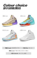 Zapatillas de baloncesto para hombre, calzado deportivo para exteriores, zapatillas deportivas de moda para hombre, zapatillas de baloncesto con suela de goma resistente al desgaste, unisex 36-45 - details 4