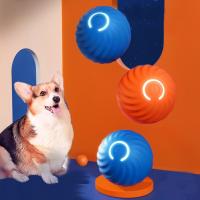 Pelota de juguete con movimiento automático para perro y gato, pelota duradera recargable por USB que rebota, pelota automovible de goma - details 0