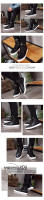 Zapatos de skate de marca para hombre, zapatillas deportivas informales Unisex de alta calidad, zapatillas de deporte de cuero suave blancas de calle modernas para niños - details 8
