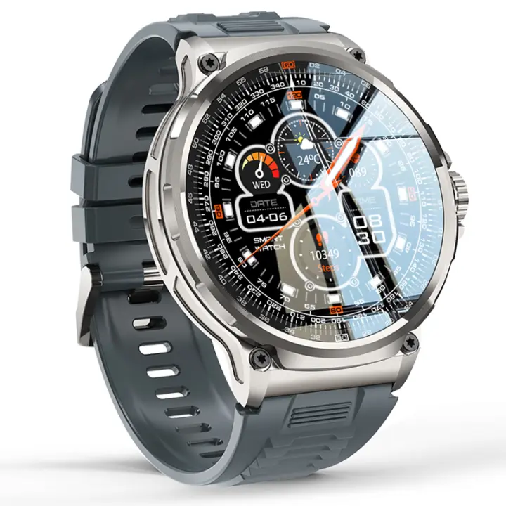 2024 Nuevo Reloj Inteligente con Seguimiento GPS Para Hombres, Pantalla Táctil Completa AMOLED HD De 1,85 Pulgadas, Batería De 710 Mah, Relojes Inteligentes Con Llamadas Bluetooth Para Mujeres, Rastreador de ejercicios, monitoreo de salud - 1