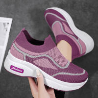 Zapatos Casuales para Mujer de Suela Gruesa Primavera Pisa Fuerte, Cubre Pies Versátil, Malla Transpirable Antideslizante - details 2