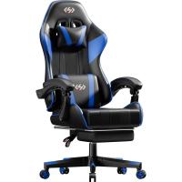 Gamer con Reposapiés y Soporte Lumbar, Silla Ordenador con Spring Cushion, Sillon Gamer - details 1