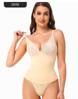 Body adelgazante sin costuras para mujer, camisola moldeadora de compresión, Tanga de entrepierna abierta, ropa interior moldeadora de cuerpo completo, cinturón de entrenamiento de cintura - details 11