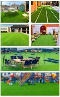 Estera artificial larga natural del golf del piso de los deportes del césped del rollo falso de la alfombra del paisaje - details 5