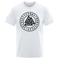 Camiseta con estampado de símbolos de Odín Vikings para hombre, camisa de manga corta para hombre, camisetas informales de Hip-Hop, ropa de calle Harajuku, verano 2022 - details 16