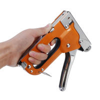Herramienta de Carpintería de Acero Inoxidable 3 en 1 Estapler Aguja de Pie para Muebles y Madera Herramienta Manual de Bricolaje para el Hogar - details 0