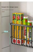 Estantes de refrigeración magnéticos para refrigerador, almacenamiento Simple y moderno, cestas refrigeradas montadas en la pared de salón, cocina - details 10