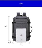 Mochila para portátil impermeable USB de expansión multifunción grande, negocios informales para hombres y mujeres, hombros de 17,3 pulgadas - details 0