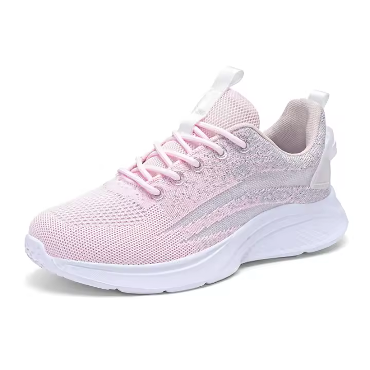 Nuevo Zapatillas para correr para mujer, zapatillas deportivas con cojín de aire, suela suave, zapatillas deportivas de tenis de malla ligeras - 1
