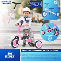 Bicicleta de Equilibrio, Triciclo para niños de 1 año a 5 Años, Capacidad de Carga hasta 25kg, Incl. Manillar/Barra de Seguridad/Cinturón de Seguridad/Timbre/Espejo. - details 27